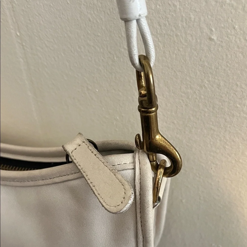 Coach cream leather Shoulder Bag - Picture 5 of 12